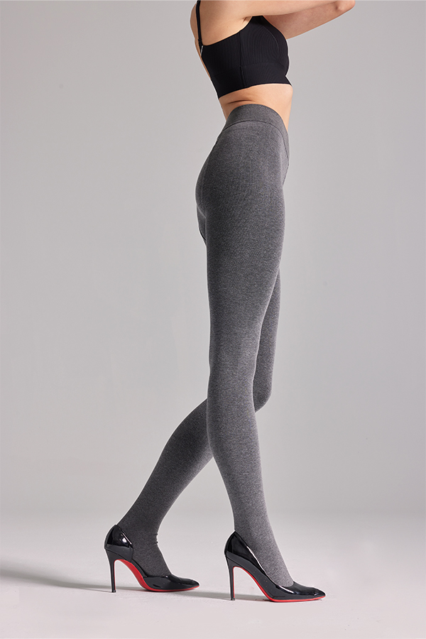 Expanded panel thermal opaque tights