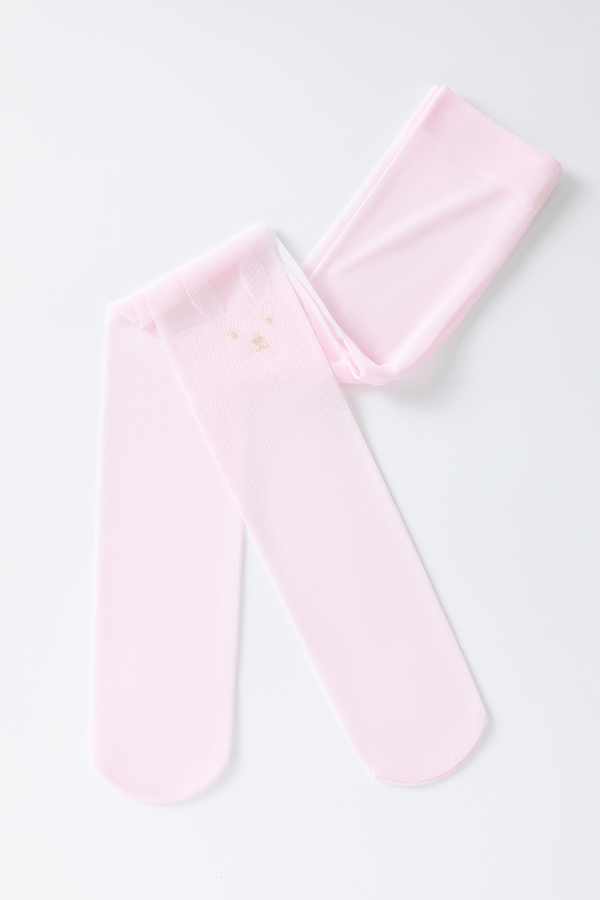 Cute Bunny Pattern Jacquard Children's Tights