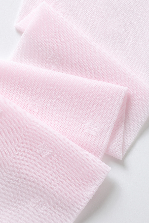 Cute Floral Jacquard Kids Tights