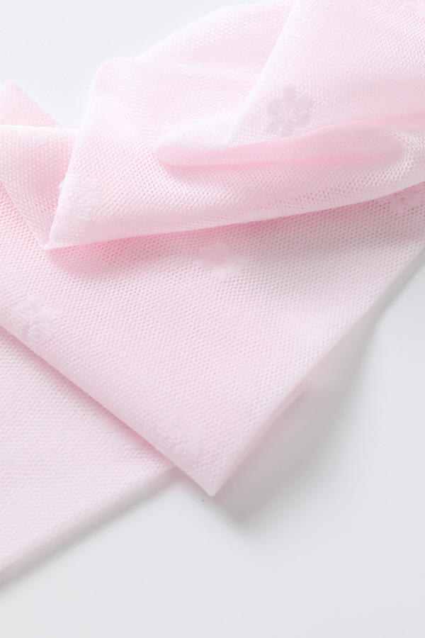 Cute Floral Jacquard Kids Tights