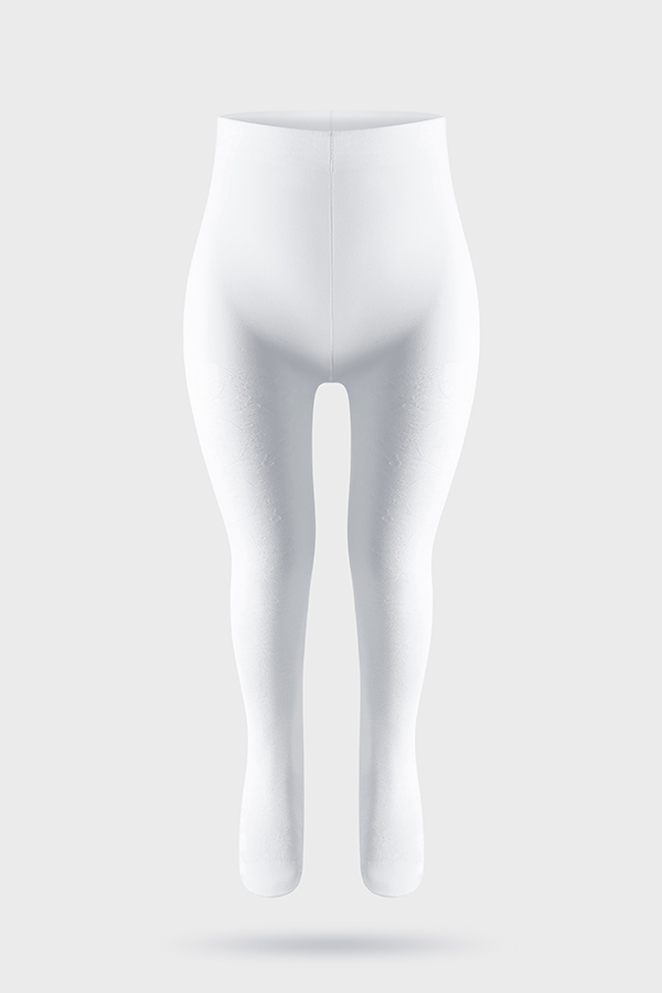 Sunflowers Pattern Jacquard Kids Tights