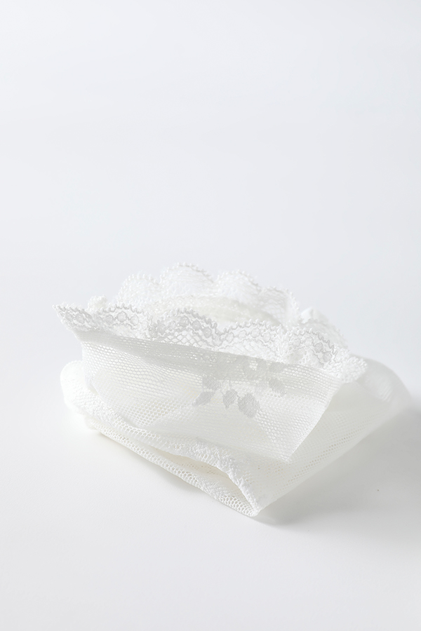 Cute Sunflower Lace Short Socks with Heel