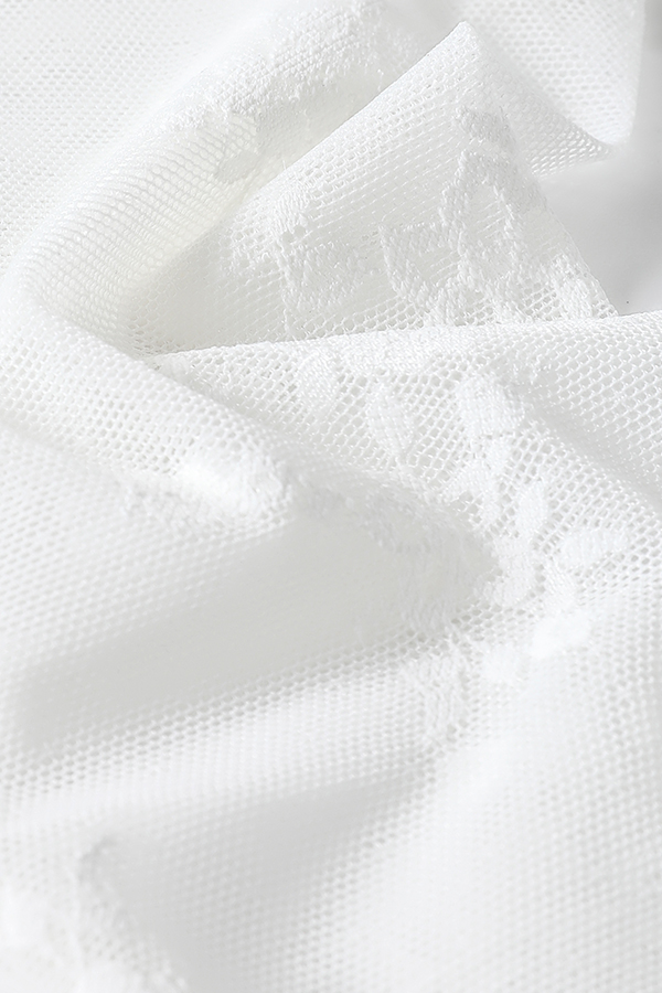 Cute Sunflower Lace Short Socks with Heel