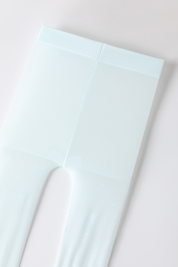 Butterfly & Dots Jacquard Kids Tights