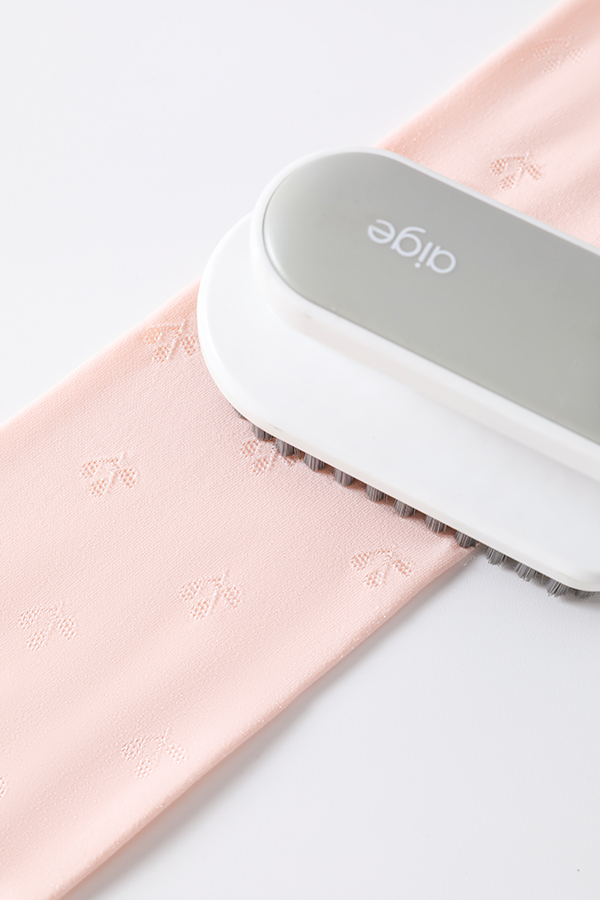 Cherries Pattern Jacquard Kids Tights