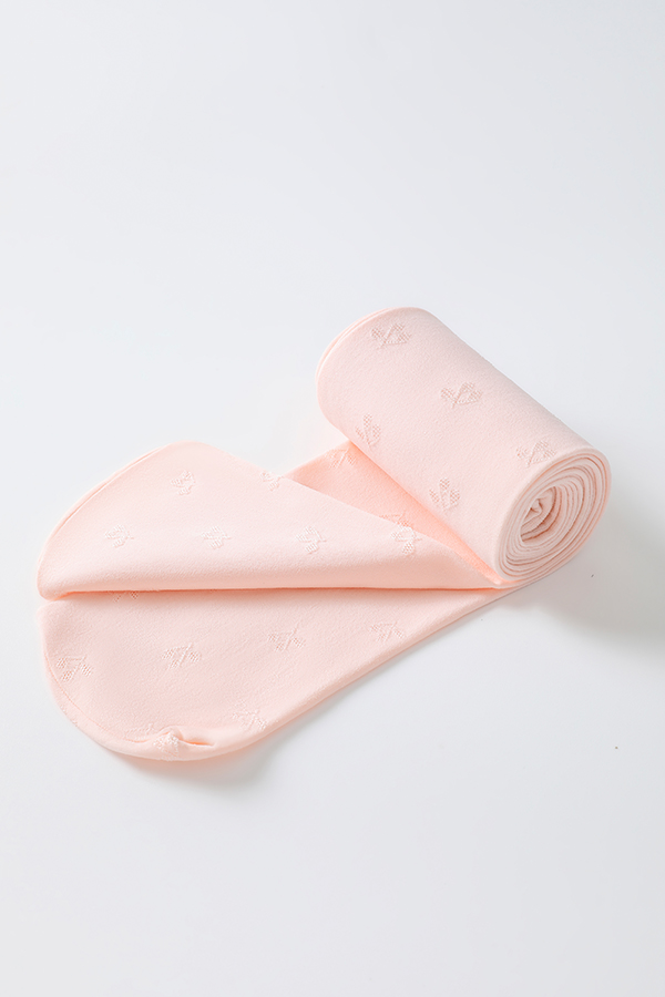 Cherries Pattern Jacquard Kids Tights