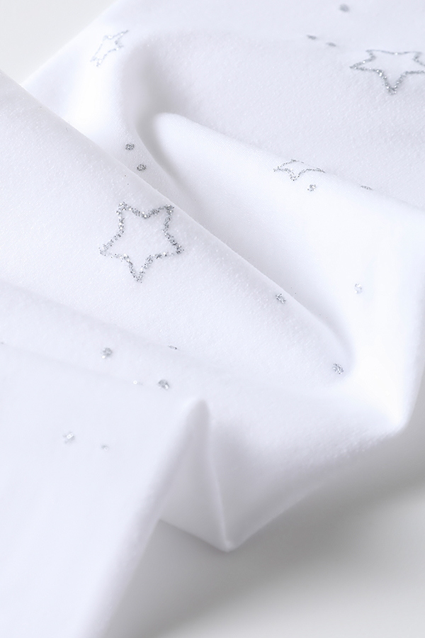 Star Printed Kids Tights