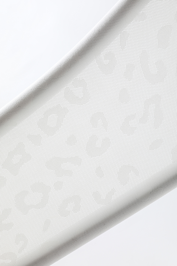 Leopard Jacquard Kids Tights